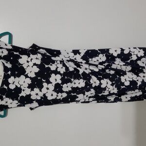 Phase Eight UK black and white floral dress